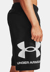 Under Armour Rival Fleece Big Logo Shorts, Black