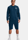 Under Armour Rival Terry Crew Neck Sweater, Blue