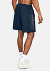 Under Armour Woven Graphic Wordmark Shorts, Navy