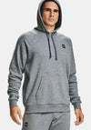 Under Armour Mens Rival Fleece Hoodie, Grey