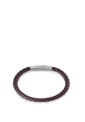 Guess Woven Bracelet, Brown