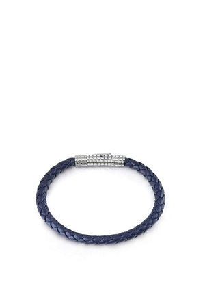 Guess Woven Bracelet, Navy