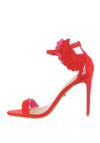 Una Healy Get Ready Heeled Sandals, Red