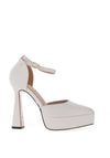Una Healy Heart Like Mine Platform Heeled Shoe, Sere Grey