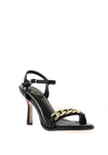 Una Healy Hold On Forever Chain Heeled Sandals, Vinyl