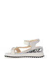 Una Healy Livin In Love Ripped Platform Sandals, Spring Moon