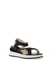 Una Healy Livin In Love Ripped Platform Sandals, Spring Vinyl