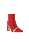 Una Healy Invisible Wishing Heeled Boot, Red