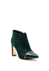 Una Healy Fever Dream Suede Ankle Boots, Forest Green