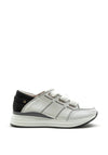 Una Healy Hello Walls Slip On Chunky Trainer, White Multi