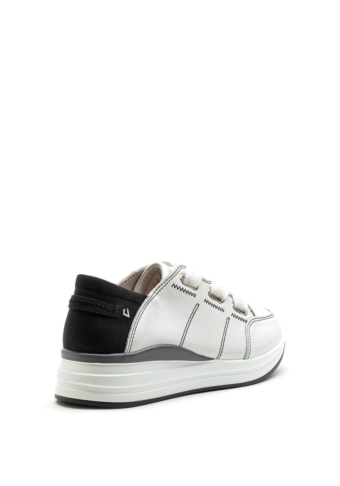 Una Healy Hello Walls Slip On Chunky Trainer, White Multi