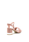 Una Healy Little Things Quilted Strap Block Heel Sandal, Pink