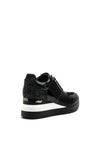 Una Healy Out There Wedge Heel Trainer, Black