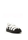 Una Healy Take Five Chunky Sandals, White
