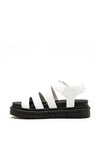 Una Healy Take Five Chunky Sandals, White
