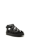 Una Healy Take Five Chunky Sandals, Black