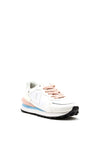 Una Healy The in Crowd Nylon Mix Trainers, White
