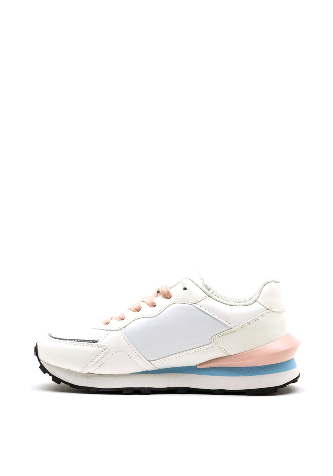 Una Healy The in Crowd Nylon Mix Trainers, White