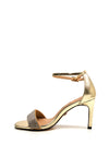 Una Healy Chasing Cars Heeled Sandals, Gold