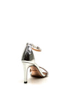 Una Healy Chasing Cars Heeled Sandals, Silver