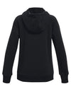 Under Armour Girls Rival Fleece Core Logo Hoodie, Black