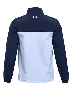 Under Armour Boys Storm Windstrike Half Zip, Navy Blue
