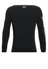 Under Armour Boys Swish Long Sleeve Top, Black