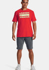 Under Armour Team Issue Wordmark T-Shirt, Radio Red