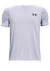 Under Armour Kids Large Logo T-Shirt, Grey