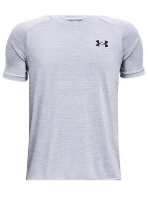 Under Armour Kids Large Logo T-Shirt, Grey