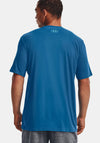 Under Armour UA Team Issue Wordmark T-Shirt, Fresco Blue