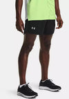 Under Armour Mens Launch 5’’ 2 in 1 Shorts, Black