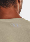 Under Armour Team Issue Wordmark T-Shirt, Khaki Grey