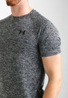 Under Armour Mens Tech T-Shirt, Grey Marl