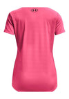 Under Armour Large Glitter Logo T-Shirt, Neon Pink