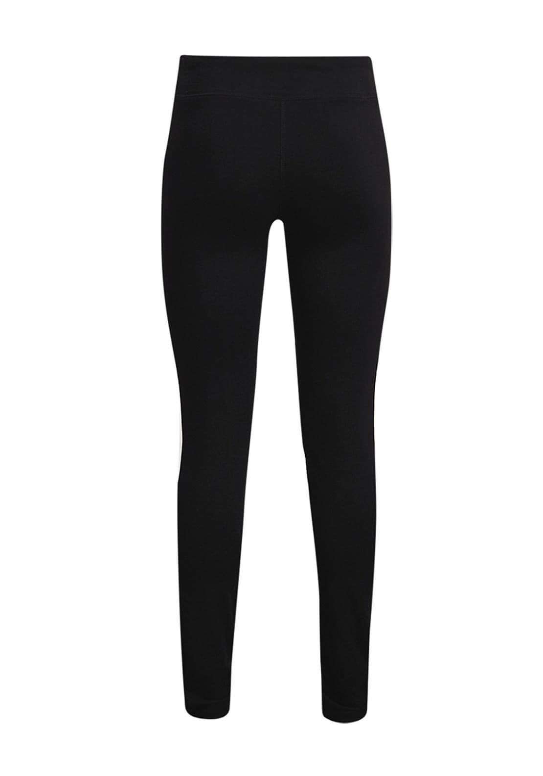 Under Amour Girls Logo Leggings, Black
