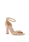 Unisa Safira Leather Chunky Heeled Sandals, Skin