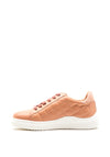Unisa Falua Leather Quilted Trainers, Pink