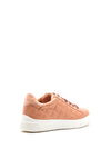 Unisa Falua Leather Quilted Trainers, Pink