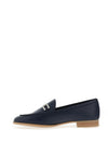Unisa Dalcy Leather Chain Loafer, Ocean