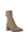 Unisa Maila Leather Quilted Zip Back Boots, Taupe