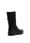 Unisa Faux Leather Wellington Style Chelsea Boot, Black
