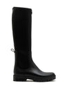 Unisa Faux Leather Wellington Style Boot, Black