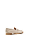 Unisa Dalcy Leather Loafers, Stone Grey