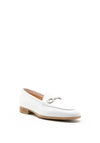Unisa Dalcy Leather Loafers, White