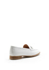 Unisa Dalcy Leather Loafers, White