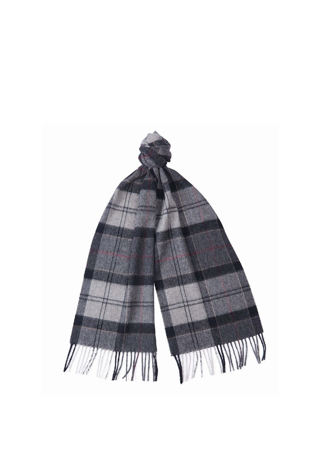 Barbour Holden Tartan Scarf, Grey