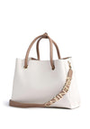 Valentino Handbags Alexia Large Grab Bag, White