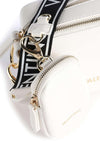 Valentino Handbags Avern Camera Crossbody Bag, White