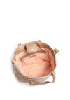Valentino Handbags Daiquiri Woven Tote Bag, Pink & Camel